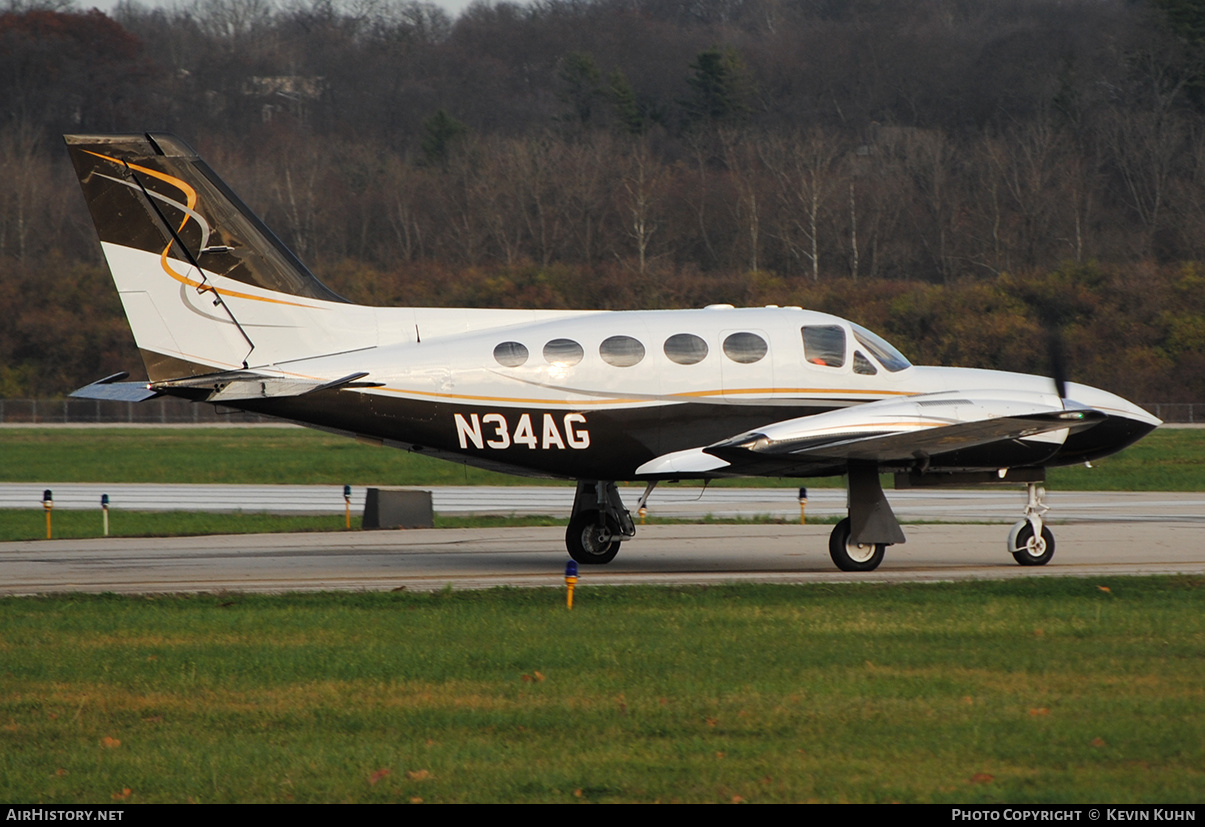 Aircraft Photo of N34AG | Cessna 421C Golden Eagle | AirHistory.net #639347