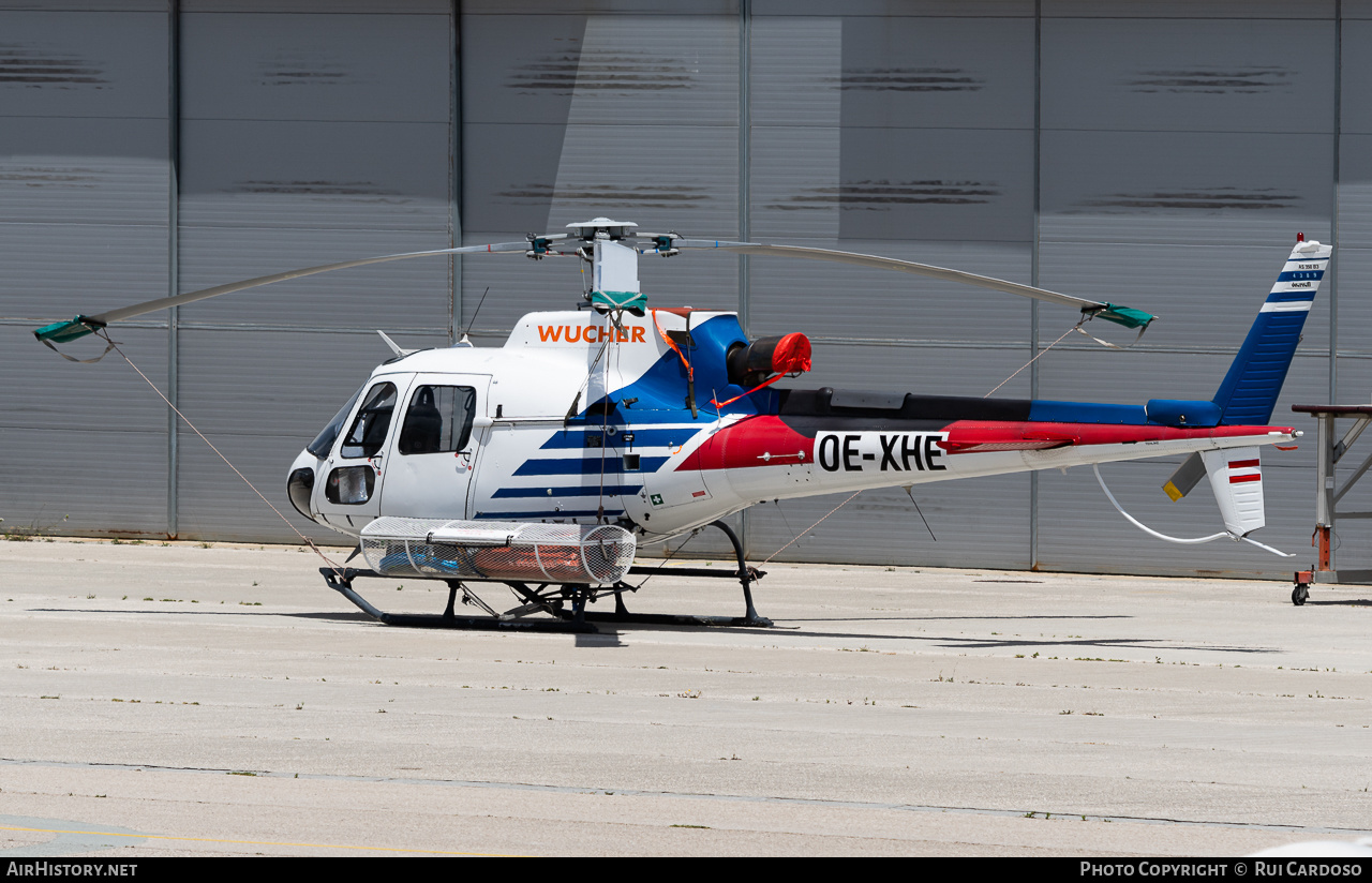 Aircraft Photo of OE-XHE | Aerospatiale AS-350B-3 Ecureuil | Wucher Helicopter | AirHistory.net #639352