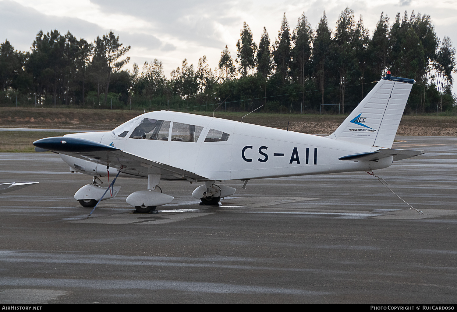 Aircraft Photo of CS-AII | Piper PA-28-180 Cherokee D | Aero Clube de Coimbra | AirHistory.net #639356