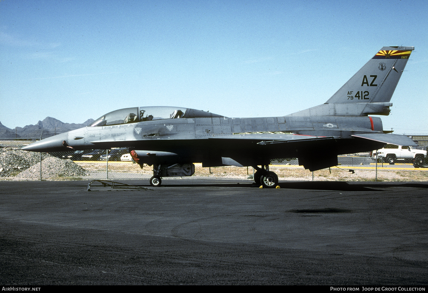 Aircraft Photo of 79-0412 | General Dynamics F-16B Fighting Falcon | USA - Air Force | AirHistory.net #639401