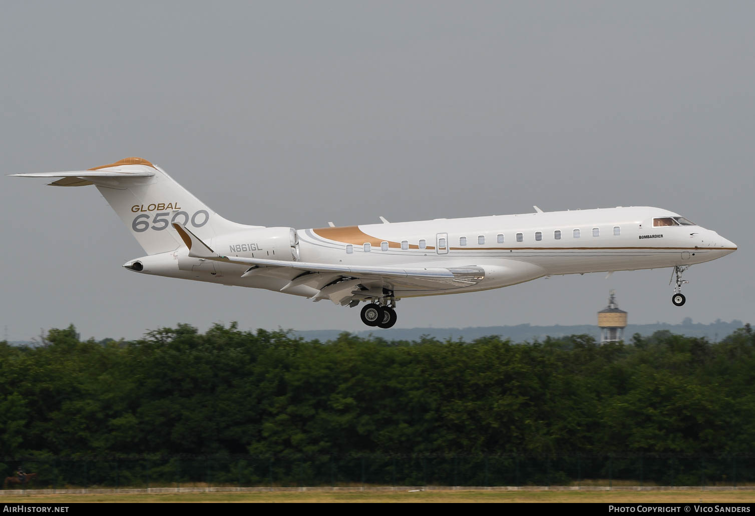 Aircraft Photo of N861GL | Bombardier Global 6500 (BD-700-1A10) | AirHistory.net #639408