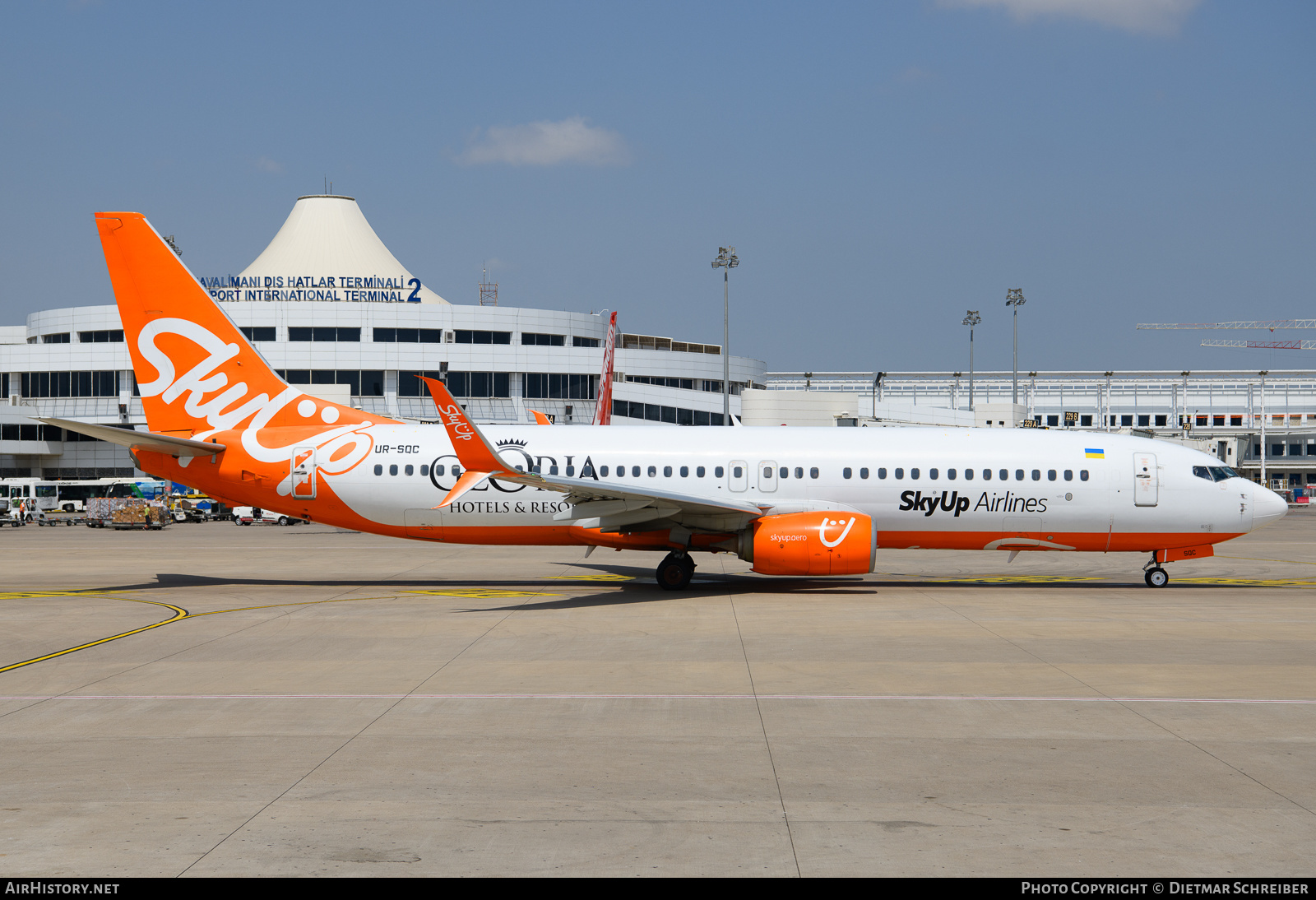 Aircraft Photo of UR-SQC | Boeing 737-8H6 | SkyUp Airlines | AirHistory.net #639426