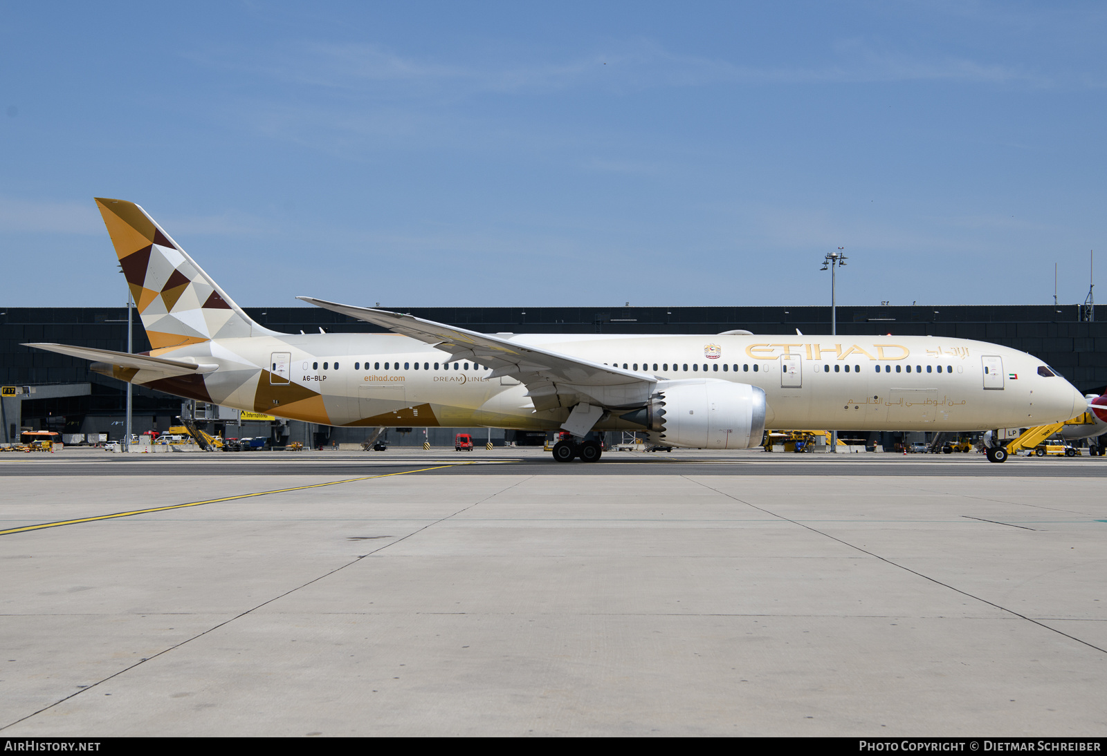 Aircraft Photo of A6-BLP | Boeing 787-9 Dreamliner | Etihad Airways | AirHistory.net #639440