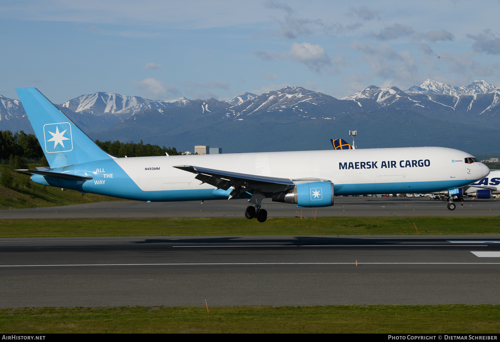 Aircraft Photo of N493MM | Boeing 767-300F | Maersk Air Cargo | AirHistory.net #639451