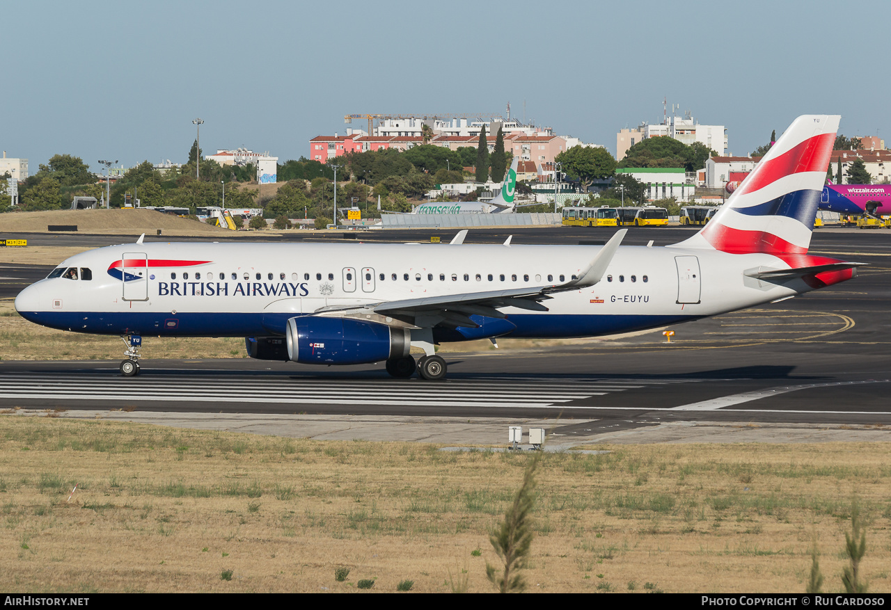 Aircraft Photo of G-EUYU | Airbus A320-232 | British Airways | AirHistory.net #639464