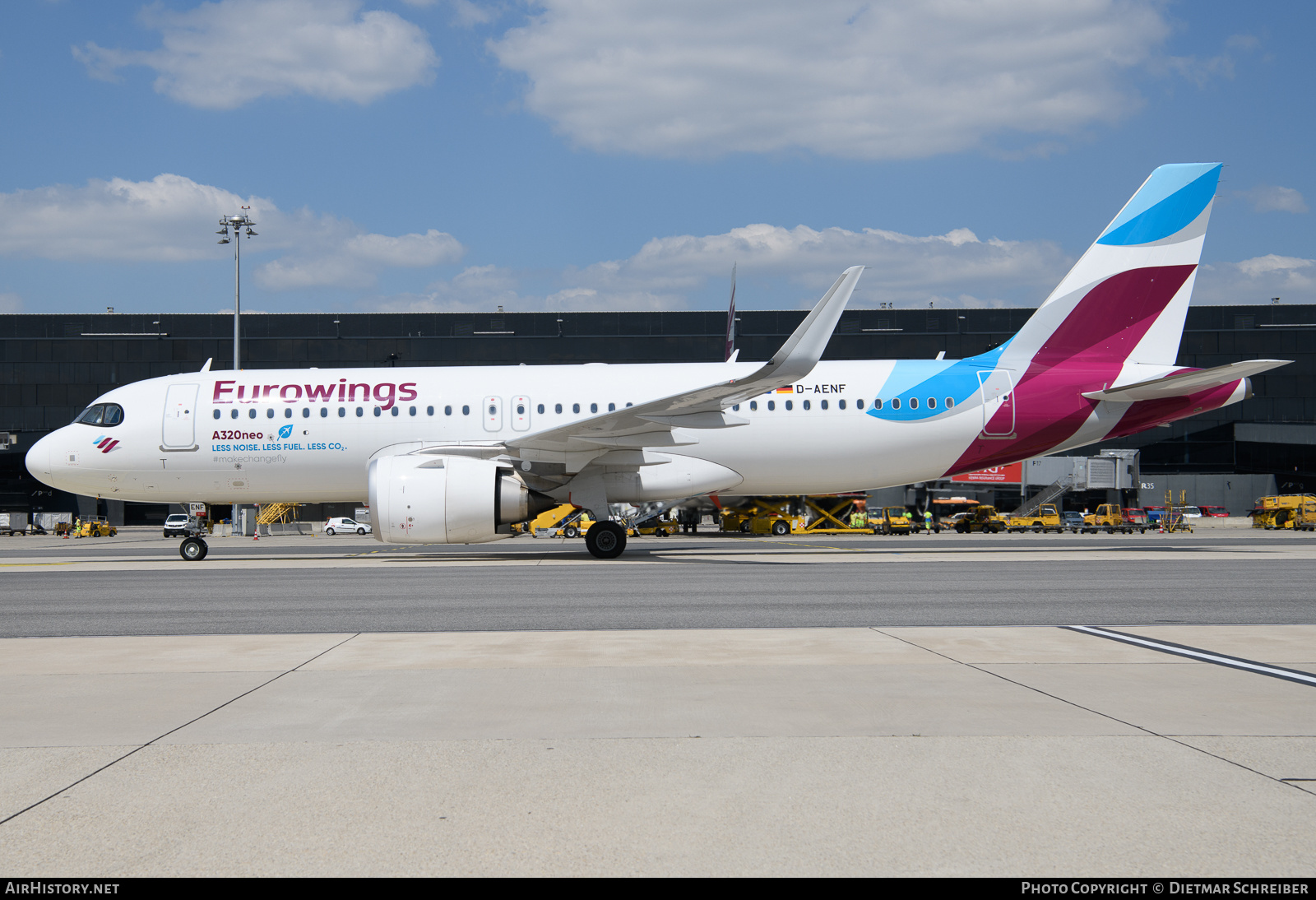 Aircraft Photo of D-AENF | Airbus A320-251N | Eurowings | AirHistory.net #639466