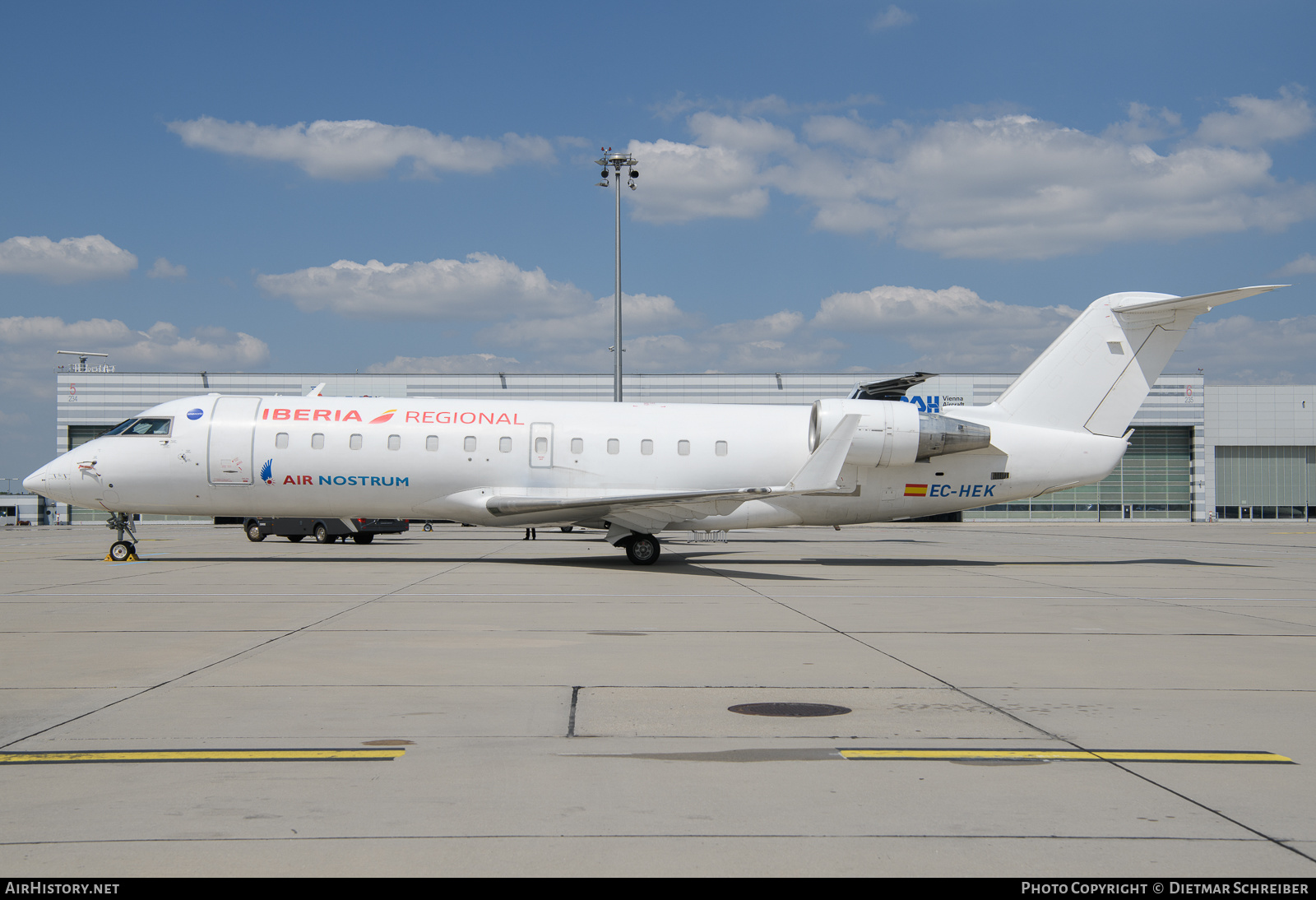Aircraft Photo of EC-HEK | Bombardier CRJ-200ER (CL-600-2B19) | Iberia Regional | AirHistory.net #639467