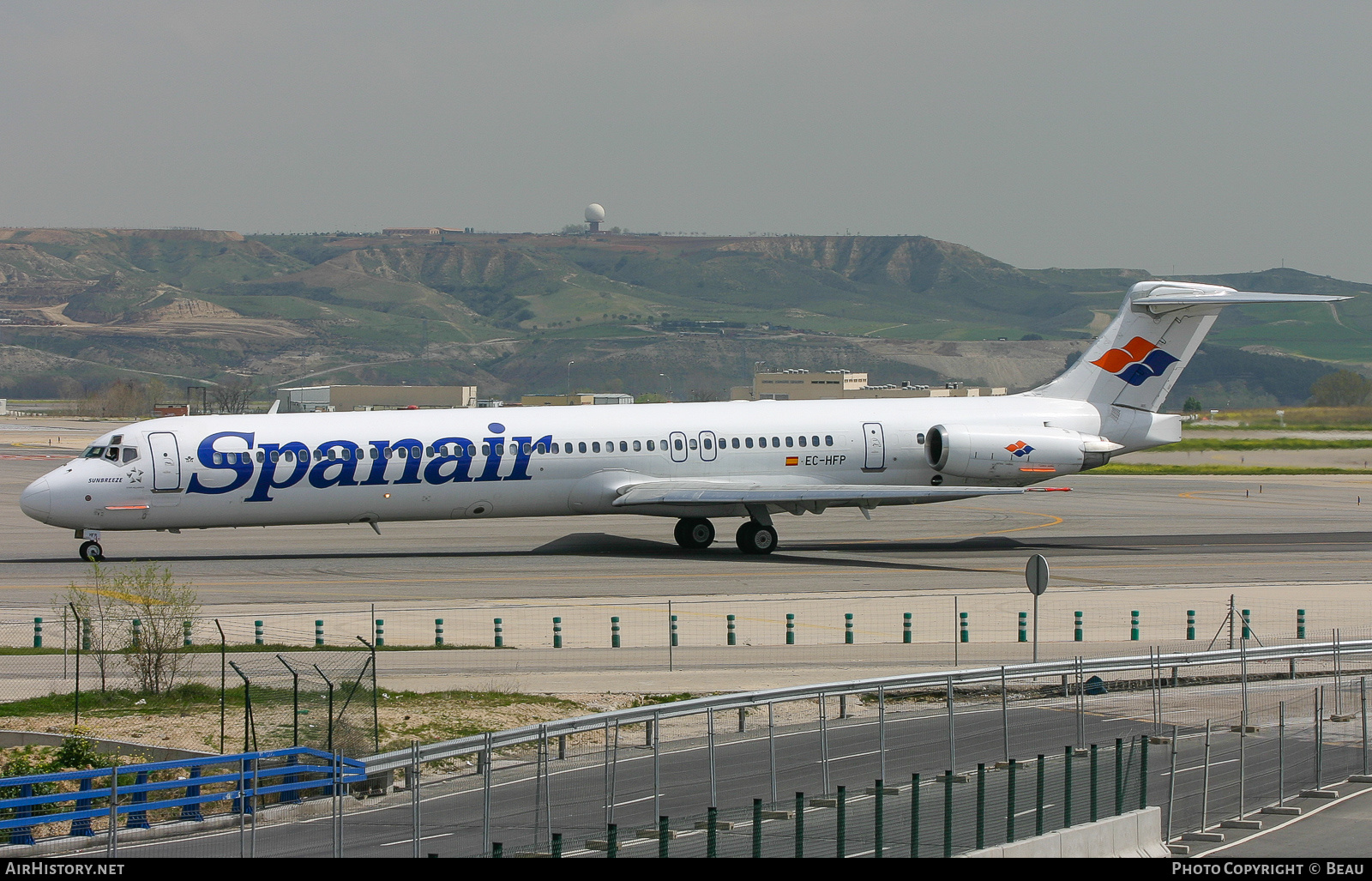 Aircraft Photo of EC-HFP | McDonnell Douglas MD-82 (DC-9-82) | Spanair | AirHistory.net #639468