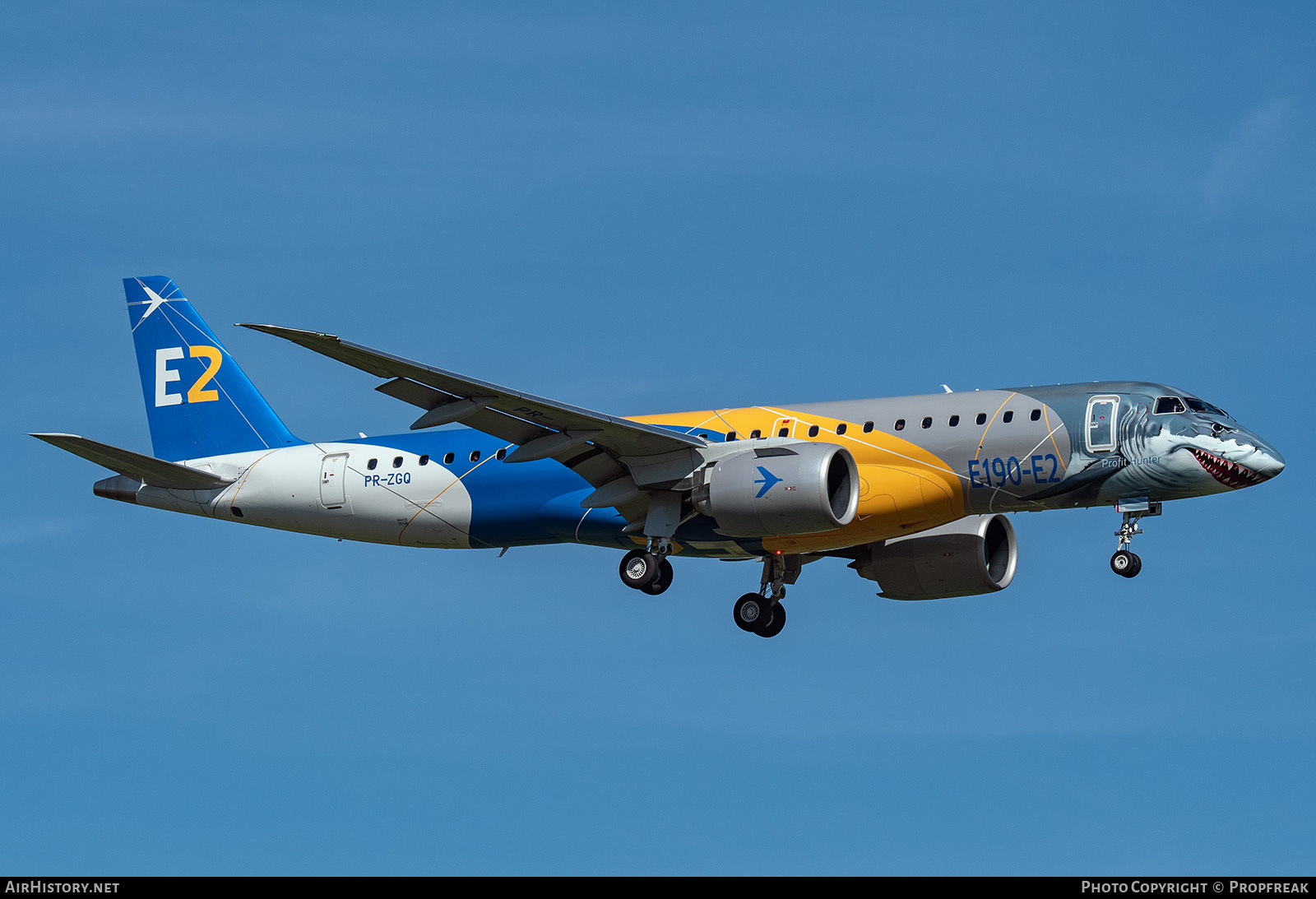 Aircraft Photo of PR-ZGQ | Embraer 190-E2 (ERJ-190-300) | Embraer | AirHistory.net #639470