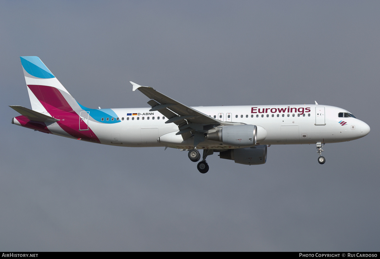 Aircraft Photo of D-ABNN | Airbus A320-214 | Eurowings | AirHistory.net #639476