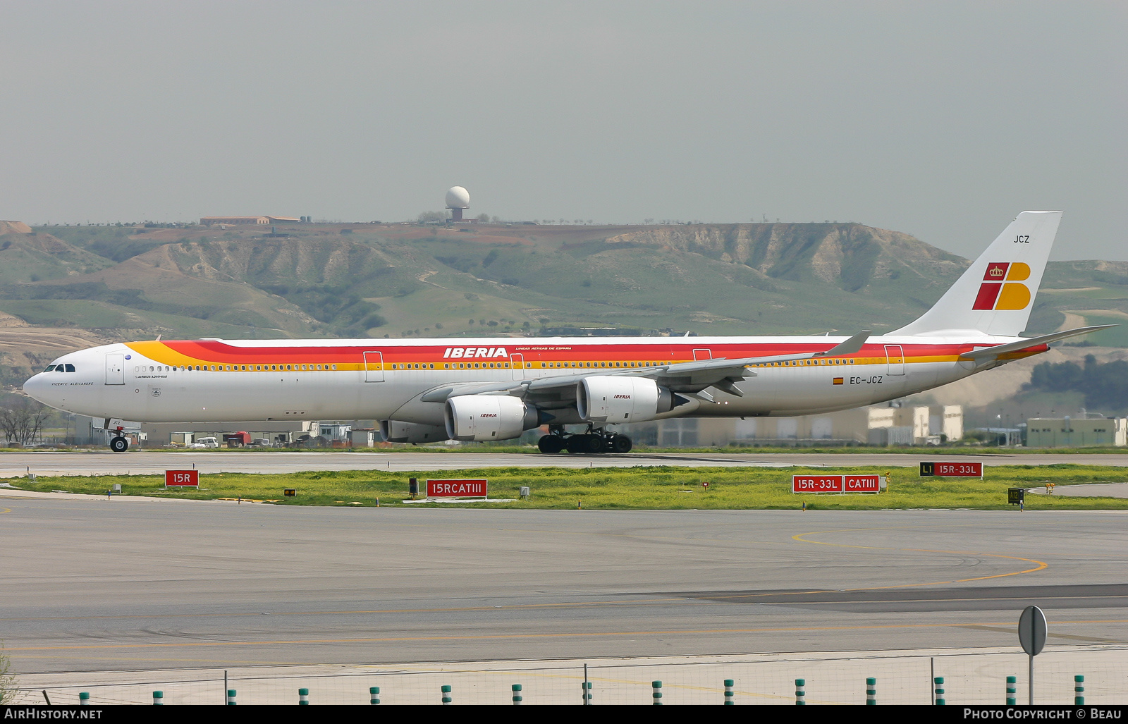 Aircraft Photo of EC-JCZ | Airbus A340-642 | Iberia | AirHistory.net #639477