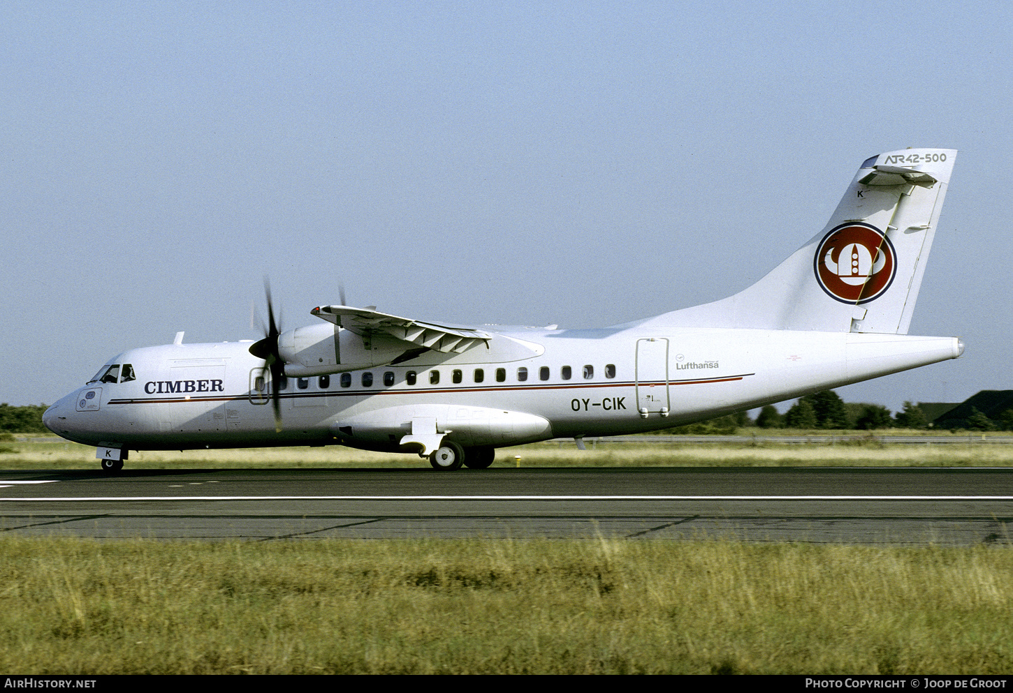 Aircraft Photo of OY-CIK | ATR ATR-42-500 | Cimber Air | AirHistory.net #639482
