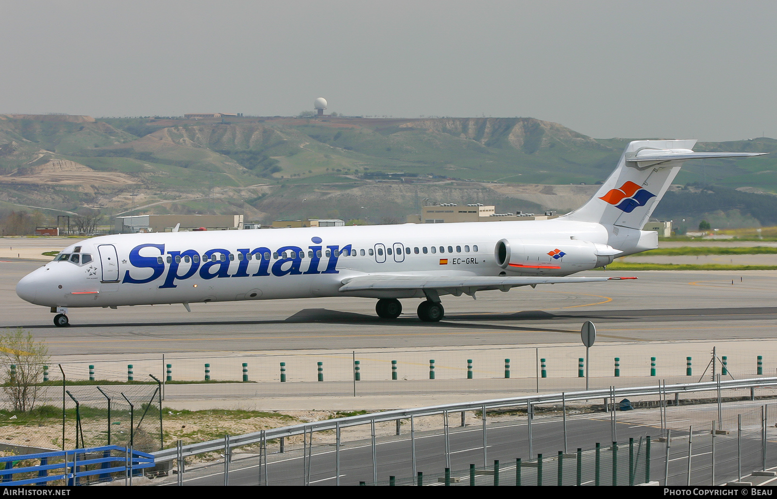 Aircraft Photo of EC-GRL | McDonnell Douglas MD-87 (DC-9-87) | Spanair | AirHistory.net #639485