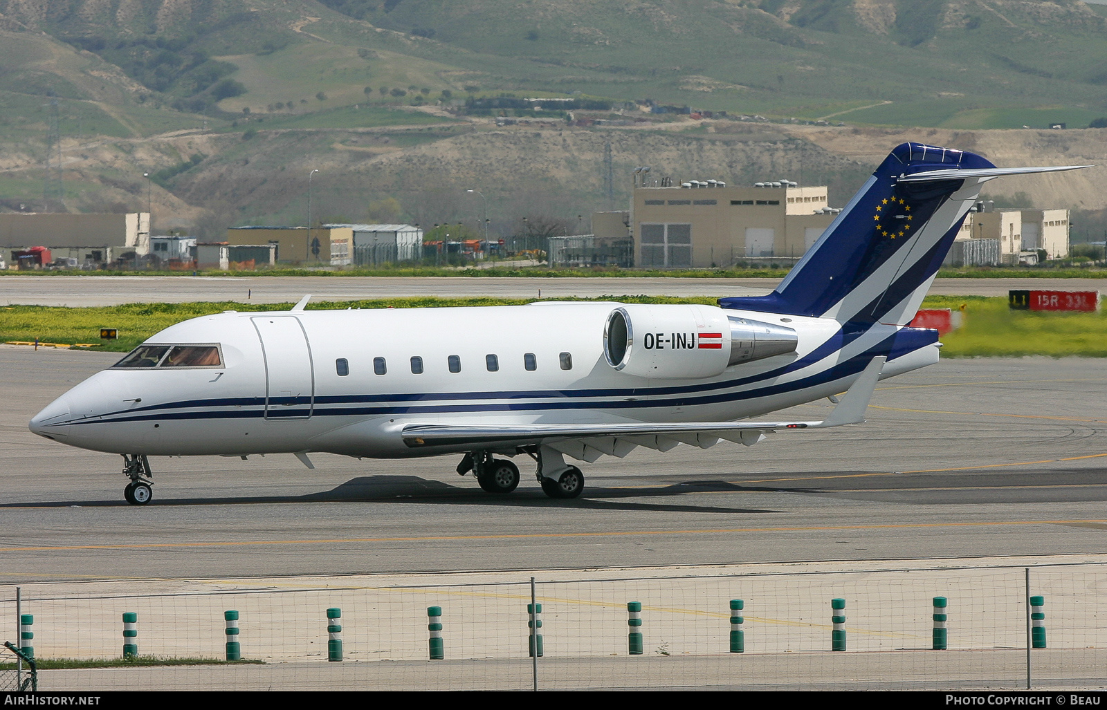 Aircraft Photo of OE-INJ | Bombardier Challenger 604 (CL-600-2B16) | AirHistory.net #639488