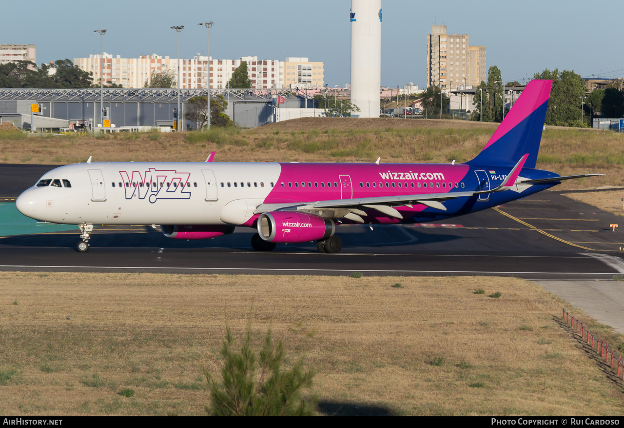 Aircraft Photo of HA-LXQ | Airbus A321-231(SL) | Wizz Air | AirHistory.net #639489