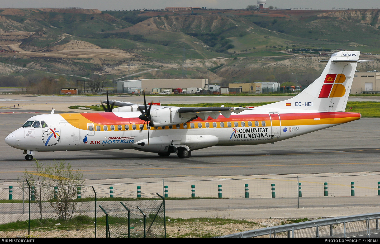 Aircraft Photo of EC-HEI | ATR ATR-72-500 (ATR-72-212A) | Iberia Regional | AirHistory.net #639491