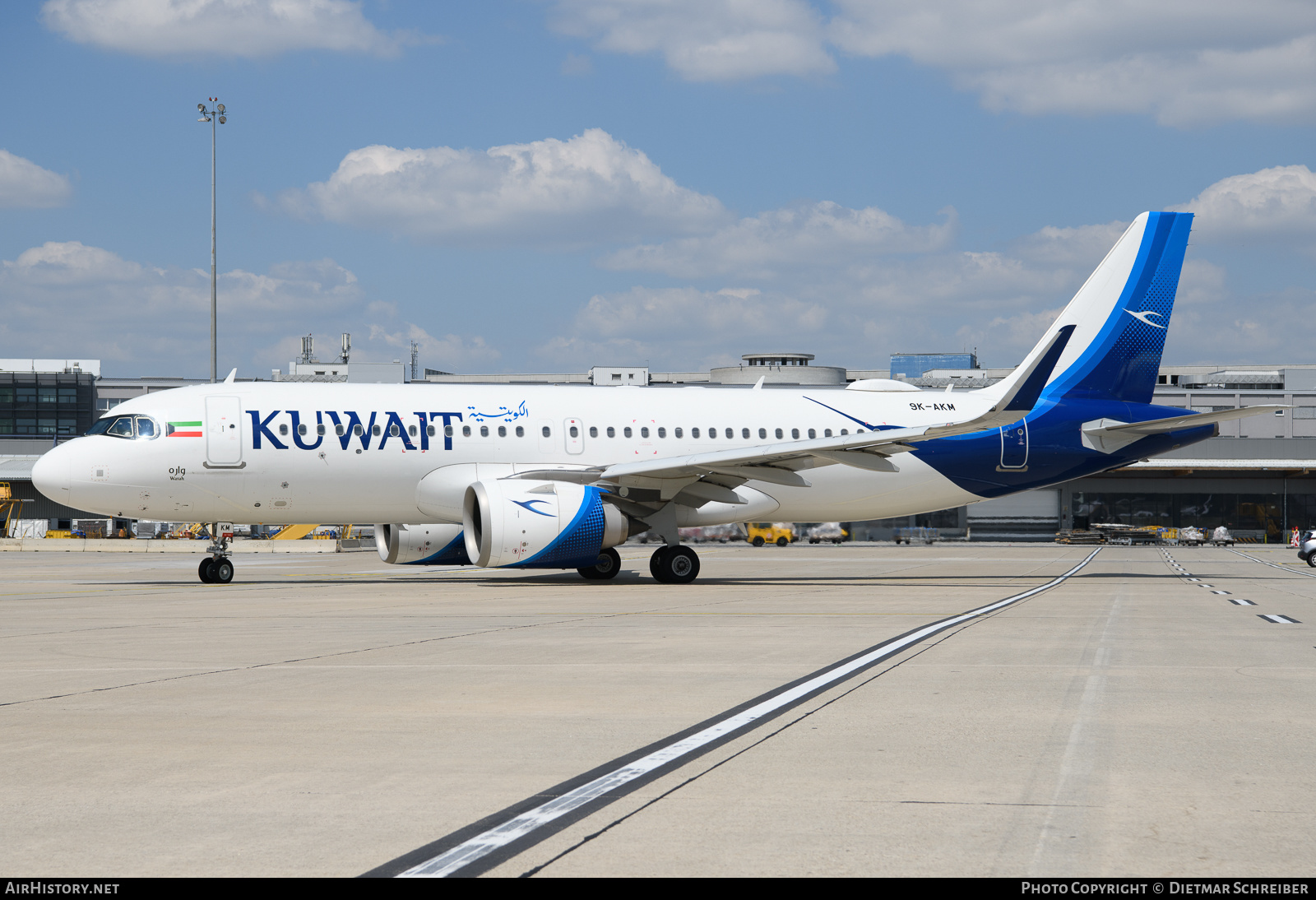 Aircraft Photo of 9K-AKM | Airbus A320-251N | Kuwait Airways | AirHistory.net #639493