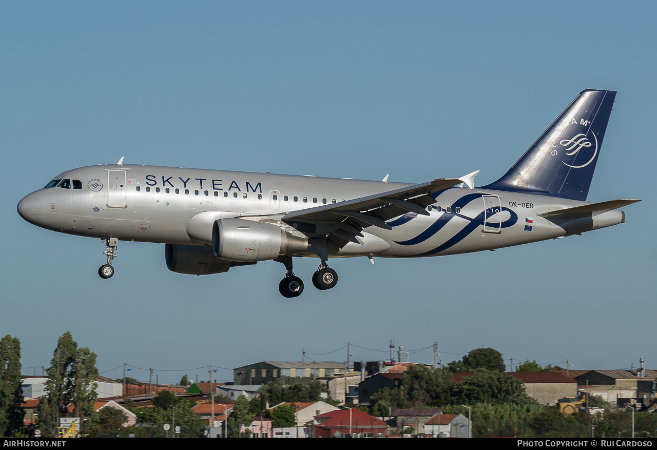 Aircraft Photo of OK-OER | Airbus A319-112 | ČSA - Czech Airlines | AirHistory.net #639501