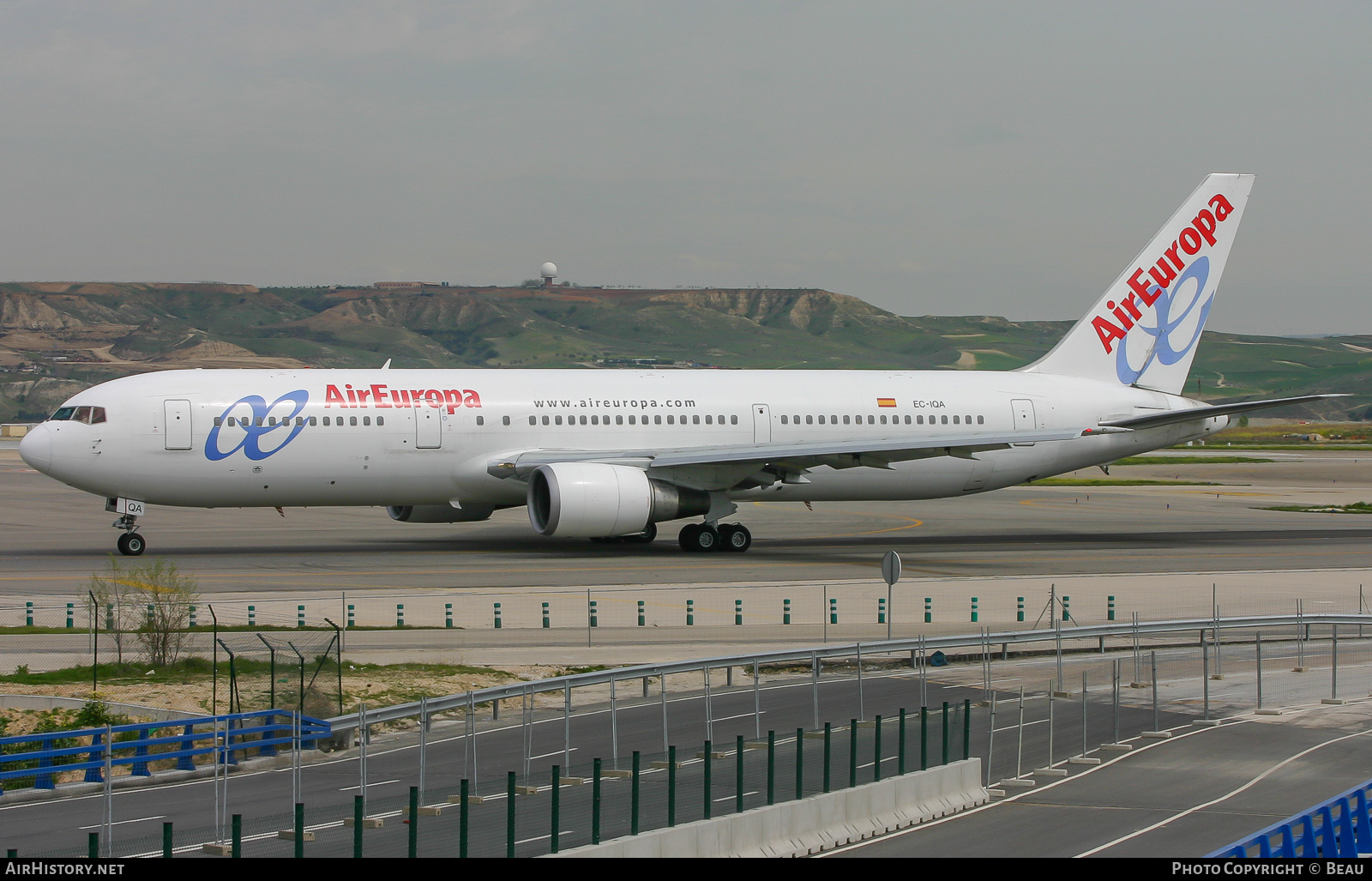 Aircraft Photo of EC-IQA | Boeing 767-33A/ER | Air Europa | AirHistory.net #639510