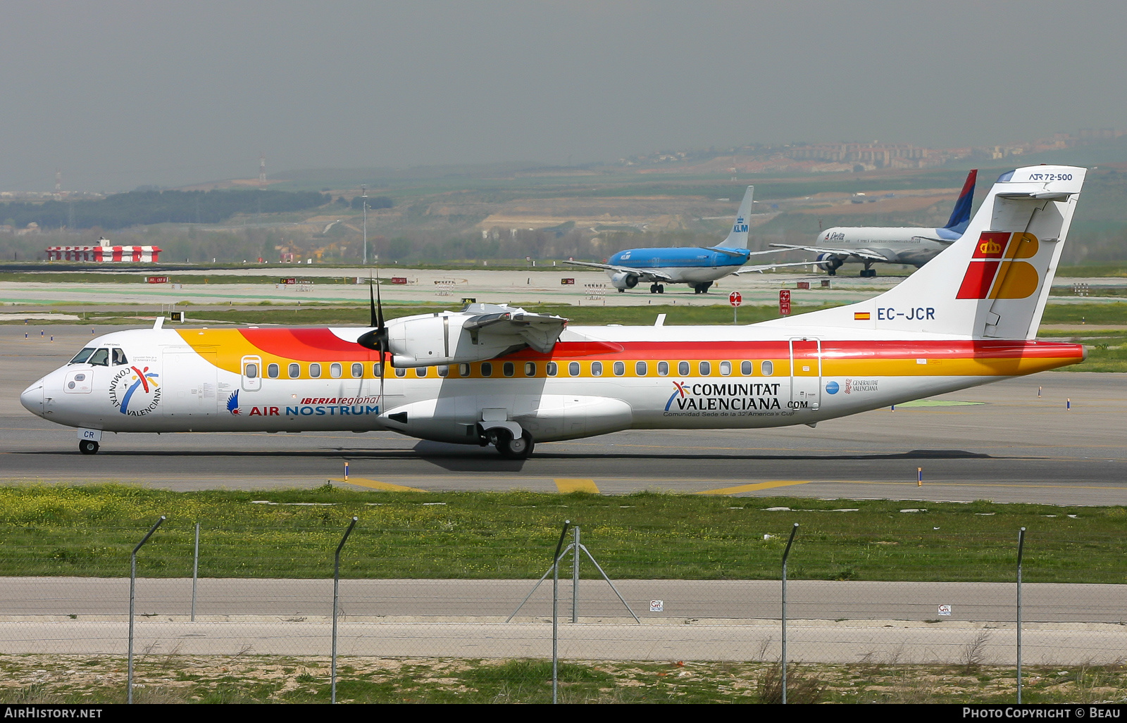 Aircraft Photo of EC-JCR | ATR ATR-72-500 (ATR-72-212A) | Iberia Regional | AirHistory.net #639517
