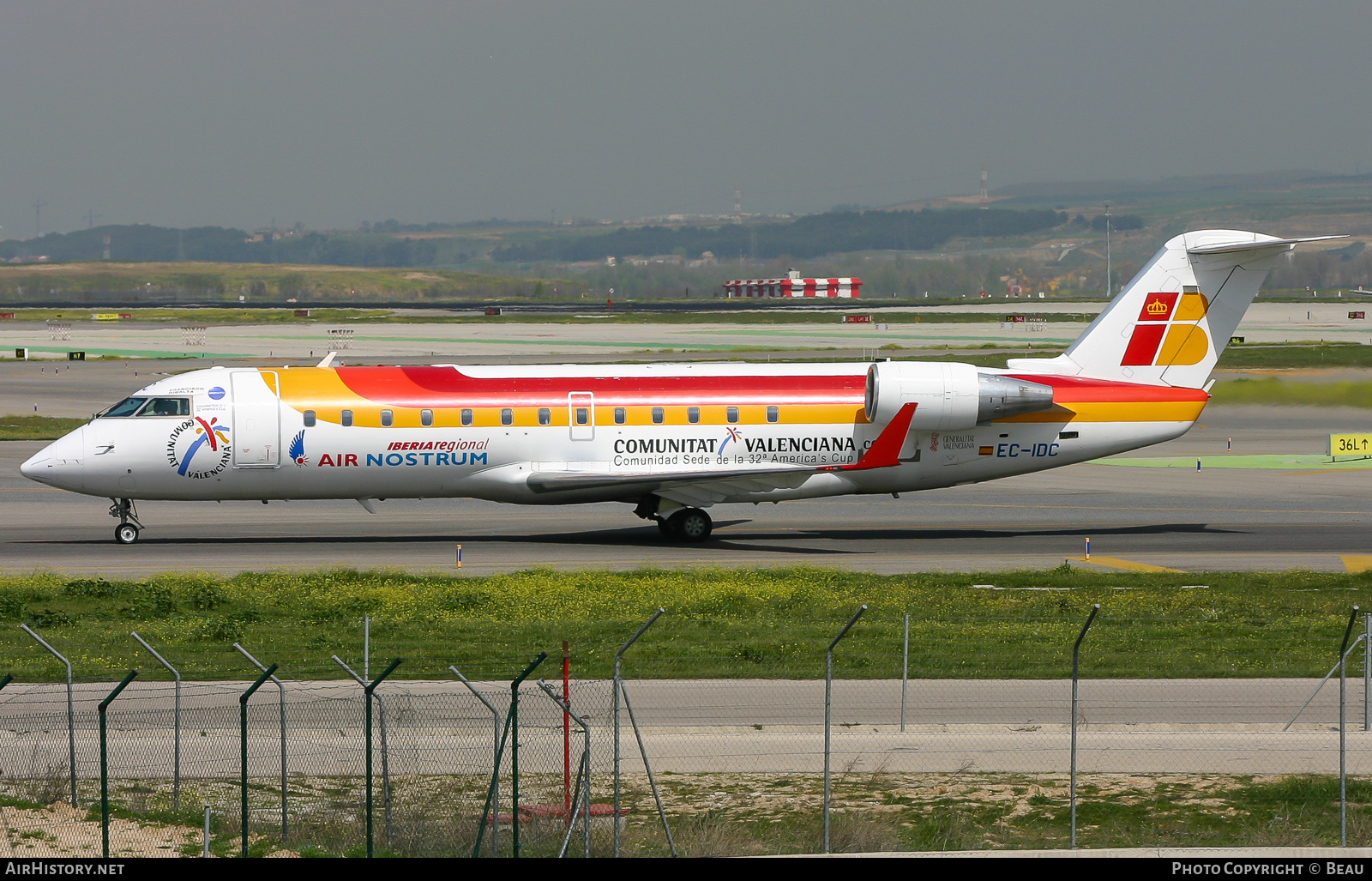 Aircraft Photo of EC-IDC | Bombardier CRJ-200ER (CL-600-2B19) | Iberia Regional | AirHistory.net #639527