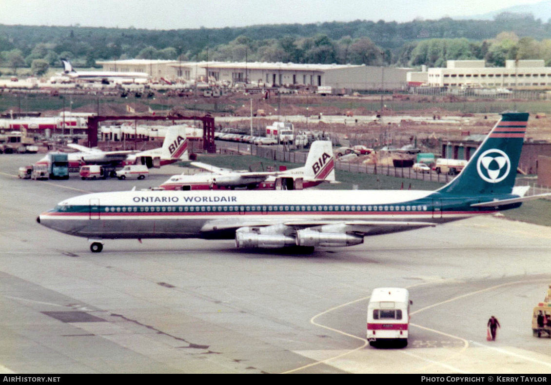 Aircraft Photo of C-GRYN | Boeing 707-338C | Ontario Worldair | AirHistory.net #639529