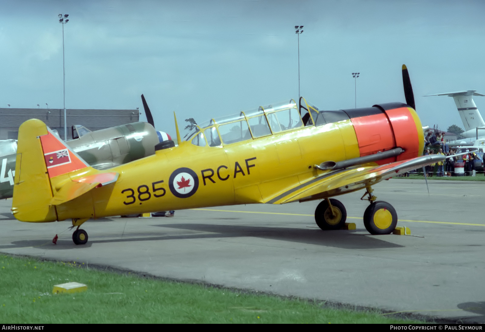 Aircraft Photo of G-BGPB | North American T-6J Harvard Mk IV | Canada - Air Force | AirHistory.net #639531