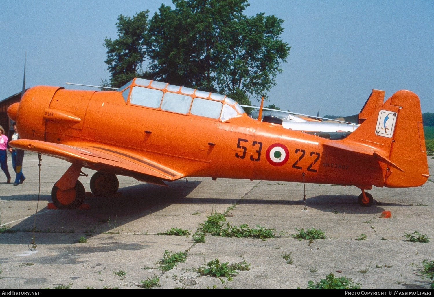 Aircraft Photo of MM53802 | North American T-6G Texan | Italy - Air Force | AirHistory.net #639539