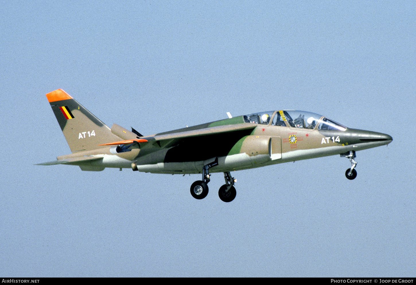 Aircraft Photo of AT14 | Dassault-Dornier Alpha Jet | Belgium - Air Force | AirHistory.net #639543