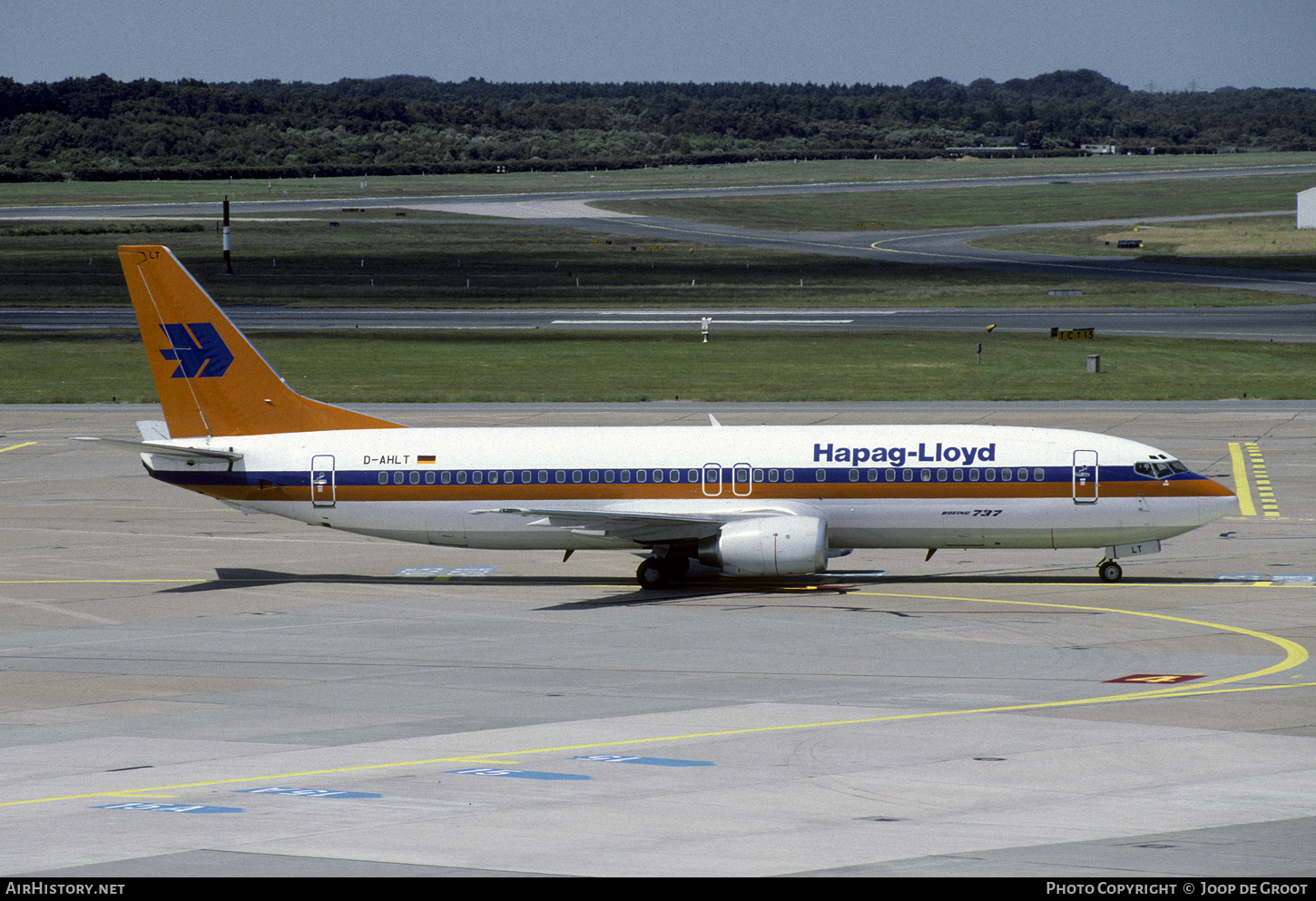 Aircraft Photo of D-AHLT | Boeing 737-4K5 | Hapag-Lloyd | AirHistory.net #639544