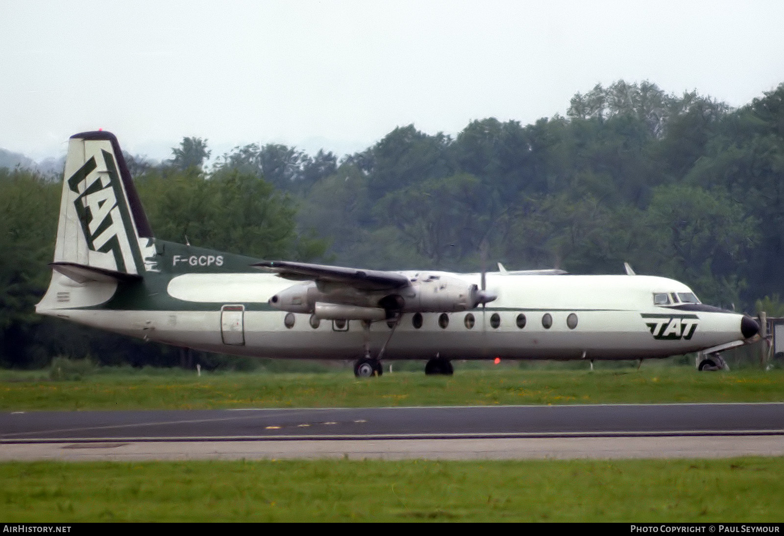 Aircraft Photo of F-GCPS | Fairchild Hiller FH-227B | TAT - Touraine Air Transport | AirHistory.net #639560