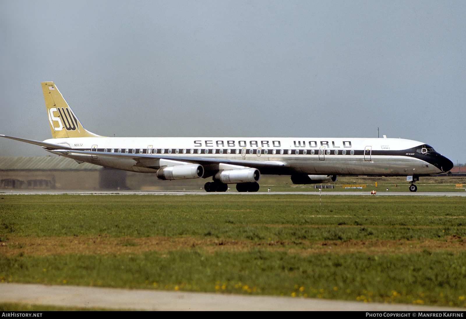 Aircraft Photo of N8632 | McDonnell Douglas DC-8-63CF | Seaboard World Airlines | AirHistory.net #639562