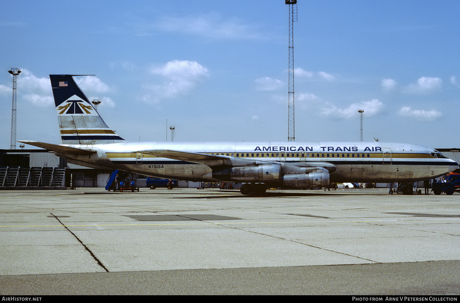 Aircraft Photo of N7515A | Boeing 707-123B | American Trans Air - ATA | AirHistory.net #639570