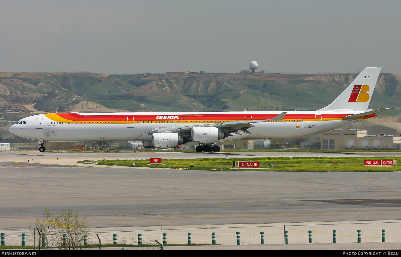 Aircraft Photo of EC-JCY | Airbus A340-642 | Iberia | AirHistory.net #639572