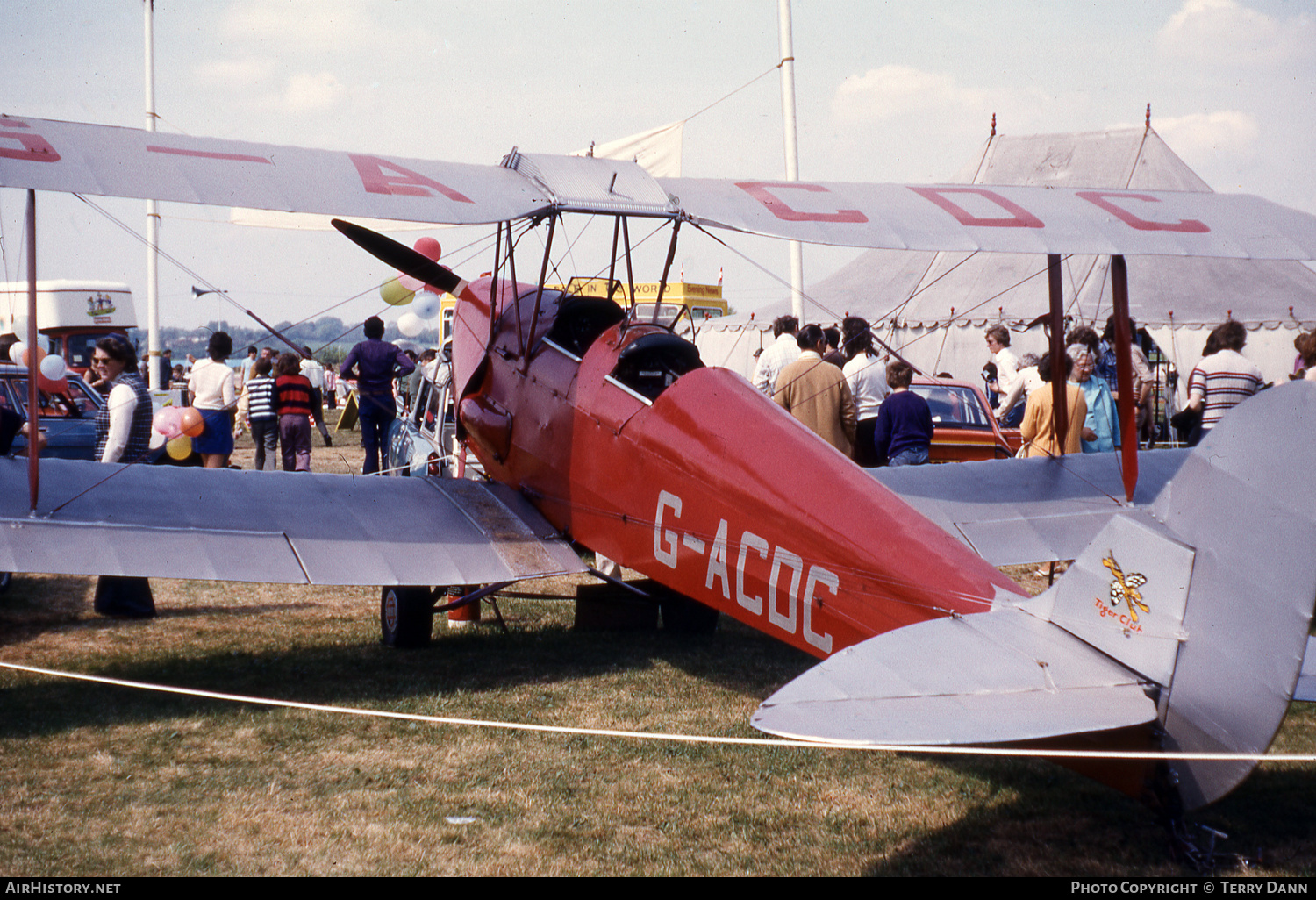 Aircraft Photo of G-ACDC | De Havilland D.H. 82A Tiger Moth II | The Tiger Club | AirHistory.net #639591