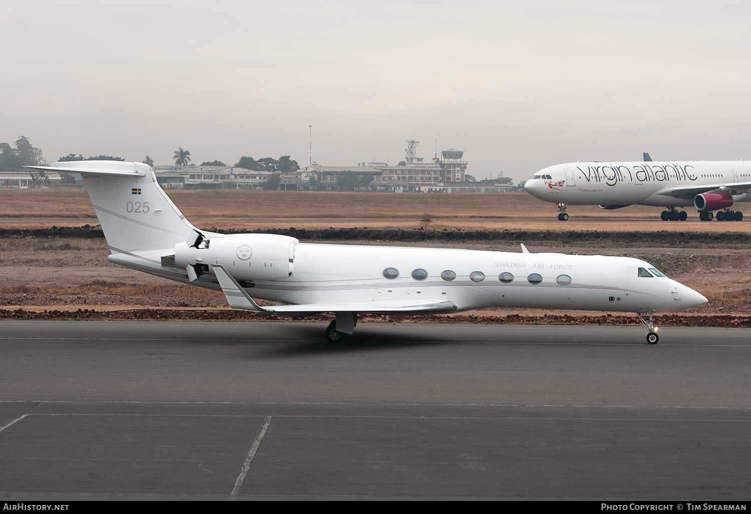 Aircraft Photo of 102005 | Gulfstream Aerospace Tp102D Gulfstream V (G-V-SP) | Sweden - Air Force | AirHistory.net #639602