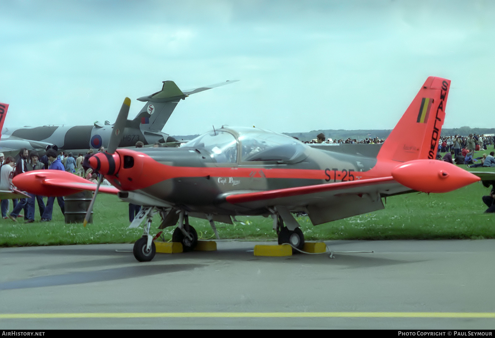 Aircraft Photo of ST-25 | SIAI-Marchetti SF-260M | Belgium - Air Force | AirHistory.net #639622