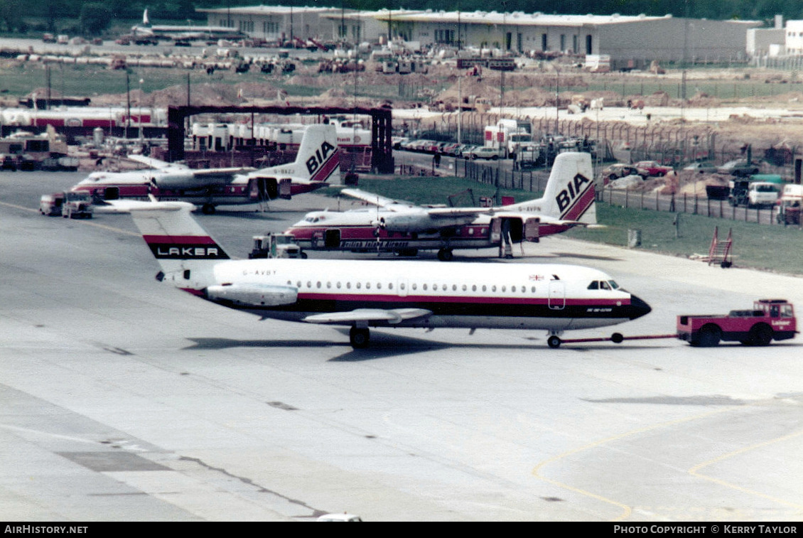 Aircraft Photo of G-AVBY | BAC 111-320AZ One-Eleven | Laker Airways | AirHistory.net #639632