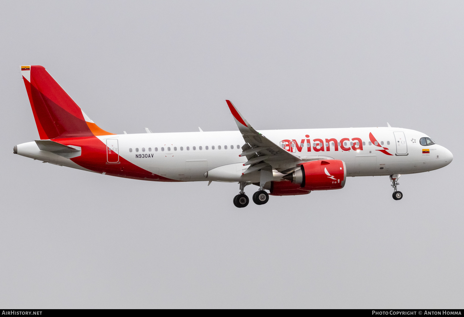 Aircraft Photo of N930AV | Airbus A320-251N | Avianca | AirHistory.net #639635