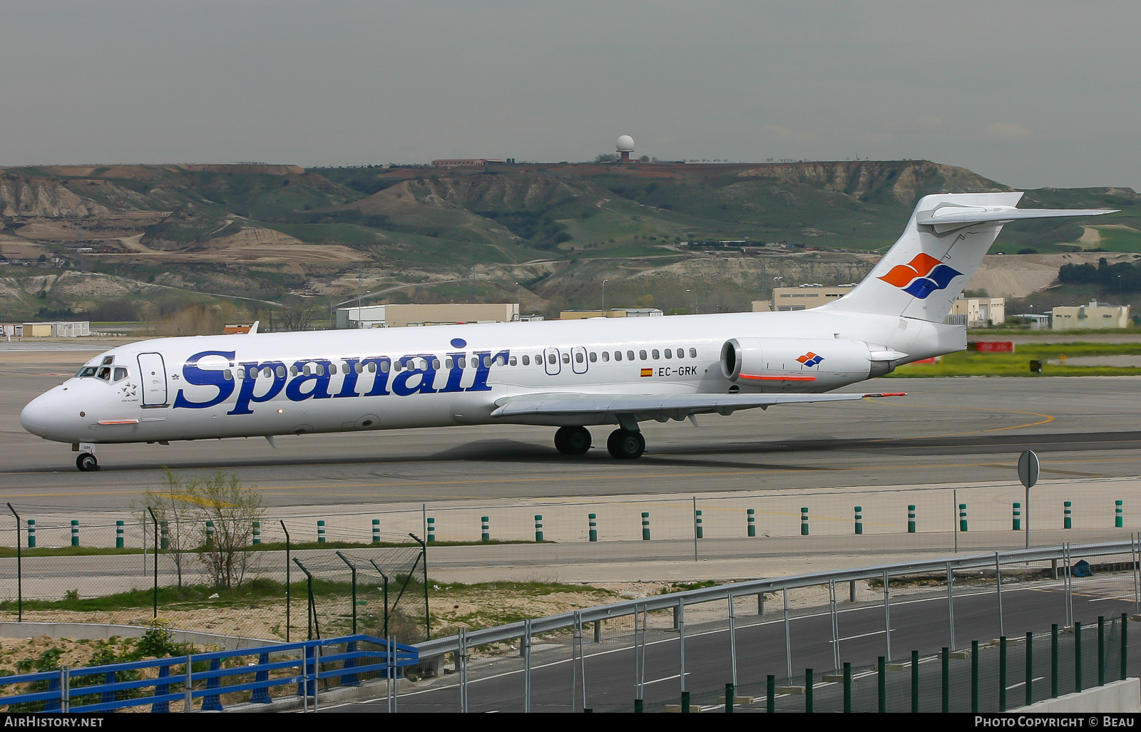 Aircraft Photo of EC-GRK | McDonnell Douglas MD-87 (DC-9-87) | Spanair | AirHistory.net #639638