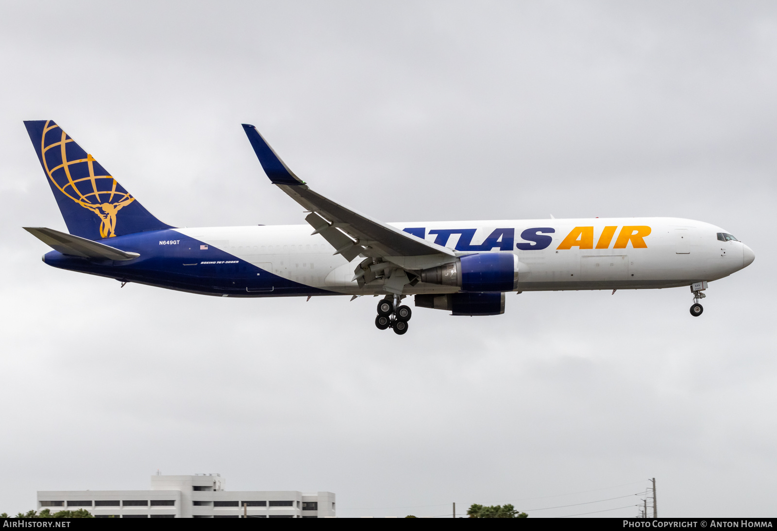 Aircraft Photo of N649GT | Boeing 767-375/ER(BCF) | Atlas Air | AirHistory.net #639663