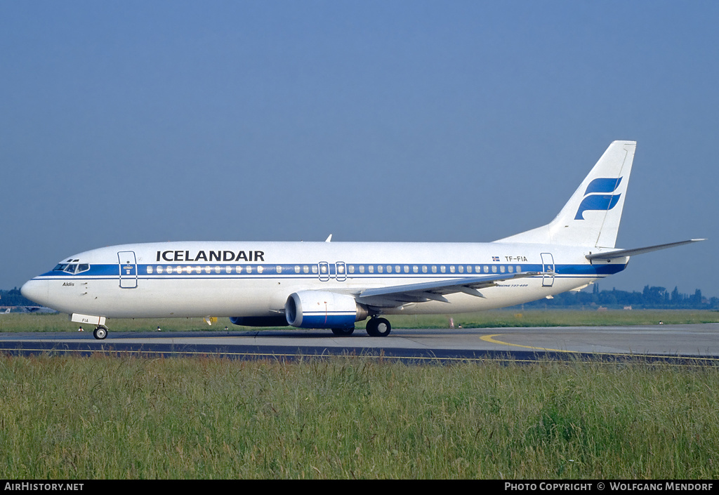 Aircraft Photo of TF-FIA | Boeing 737-408 | Icelandair | AirHistory.net #639685