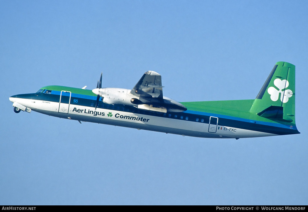 Aircraft Photo of EI-FKC | Fokker 50 | Aer Lingus Commuter | AirHistory.net #639692