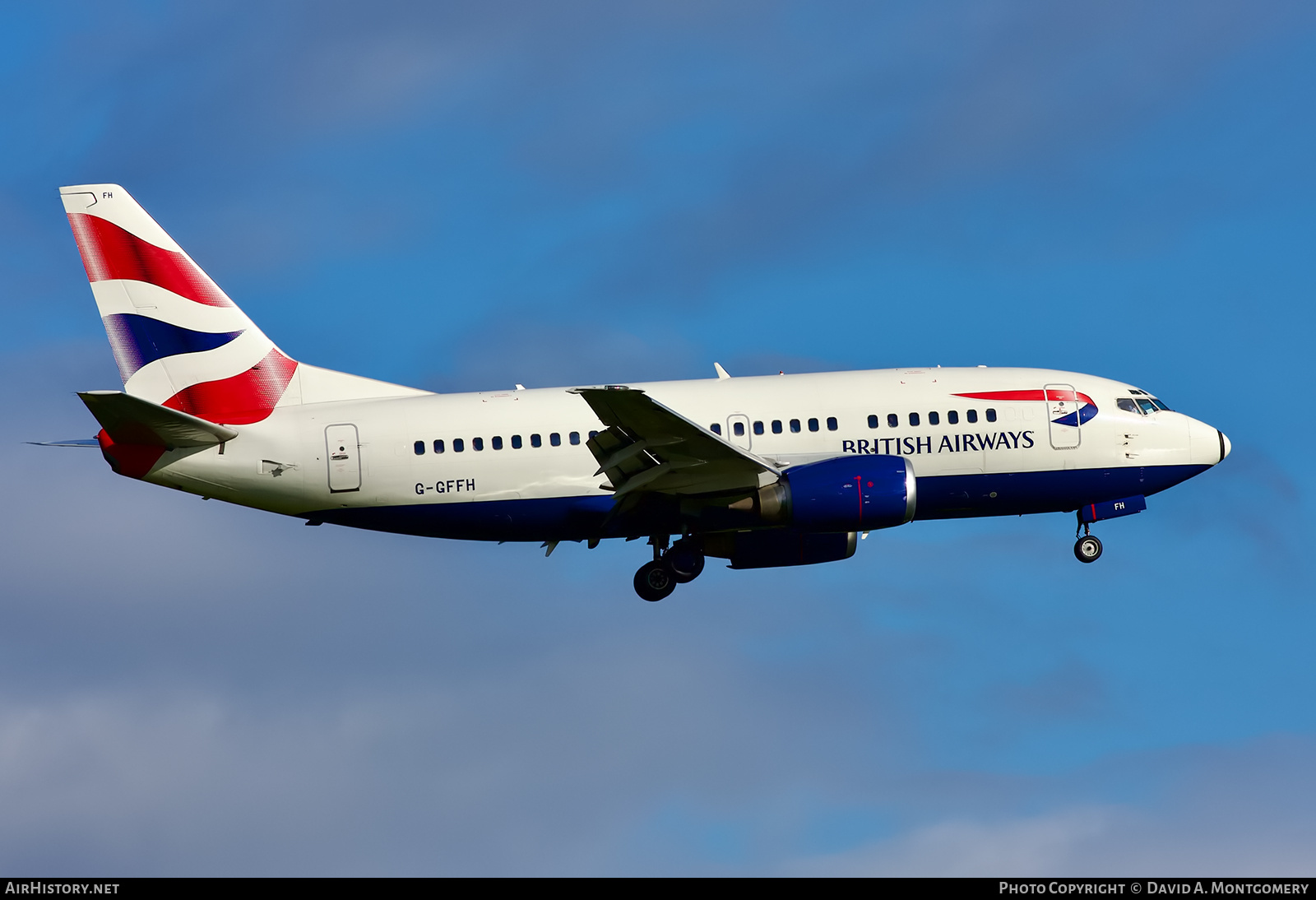 Aircraft Photo of G-GFFH | Boeing 737-5H6 | British Airways | AirHistory.net #639696