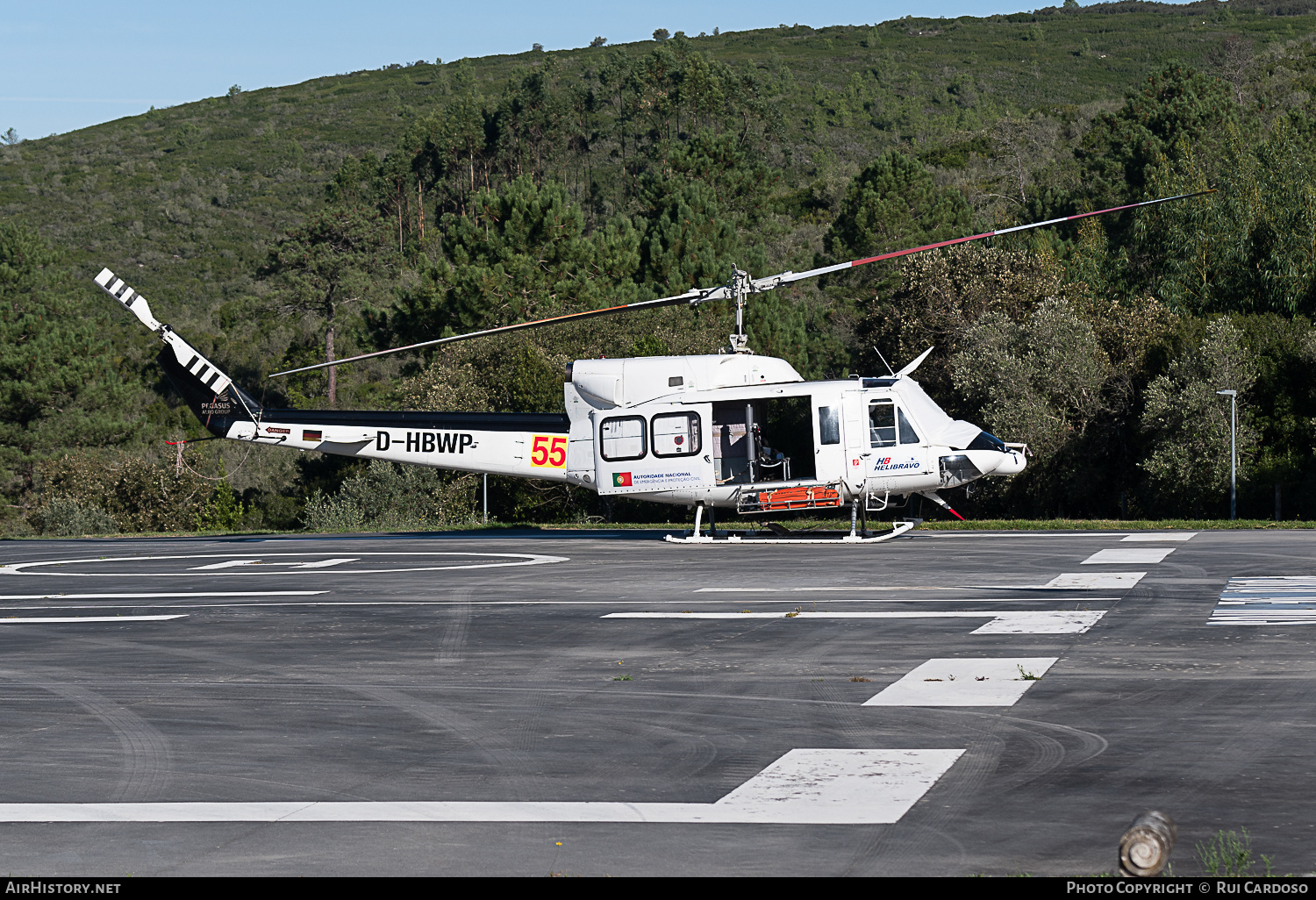 Aircraft Photo of D-HBWP | Bell 212 AH.1 | Autoridade Nacional de Emergência e Proteção Civil | AirHistory.net #639715