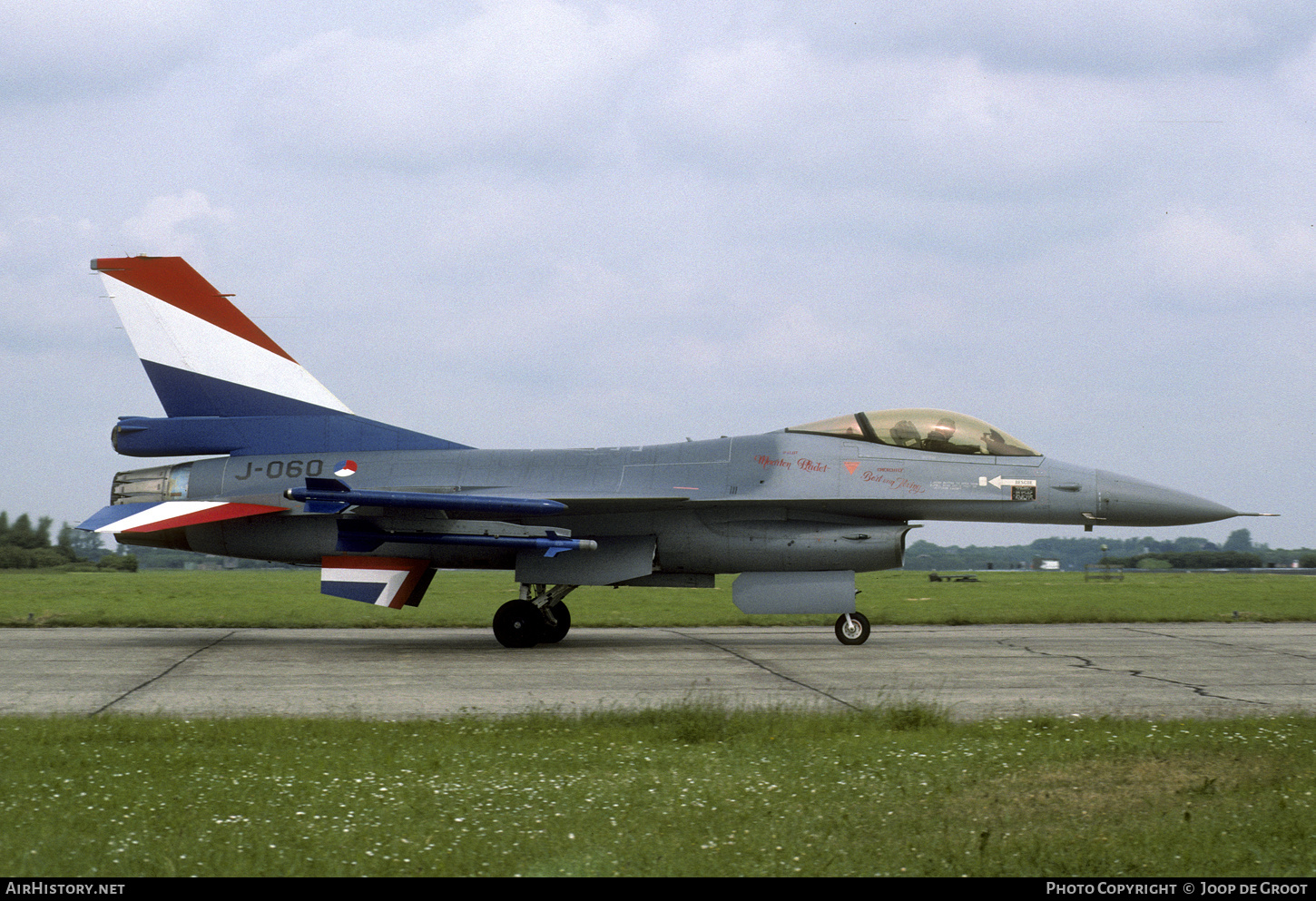 Aircraft Photo of J-060 | General Dynamics F-16A Fighting Falcon | Netherlands - Air Force | AirHistory.net #639721