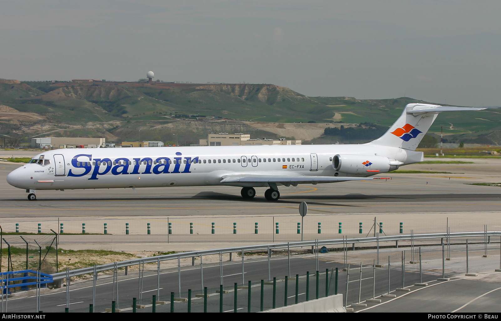 Aircraft Photo of EC-FXA | McDonnell Douglas MD-83 (DC-9-83) | Spanair | AirHistory.net #639732