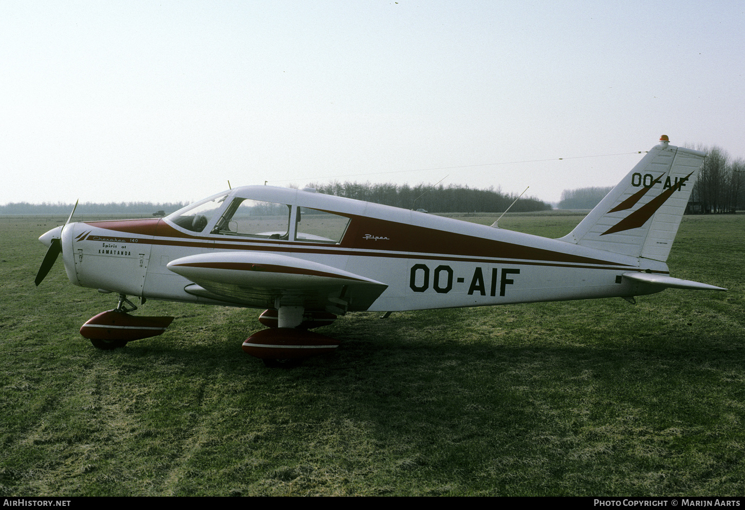 Aircraft Photo of OO-AIF | Piper PA-28-140 Cherokee | AirHistory.net #639734