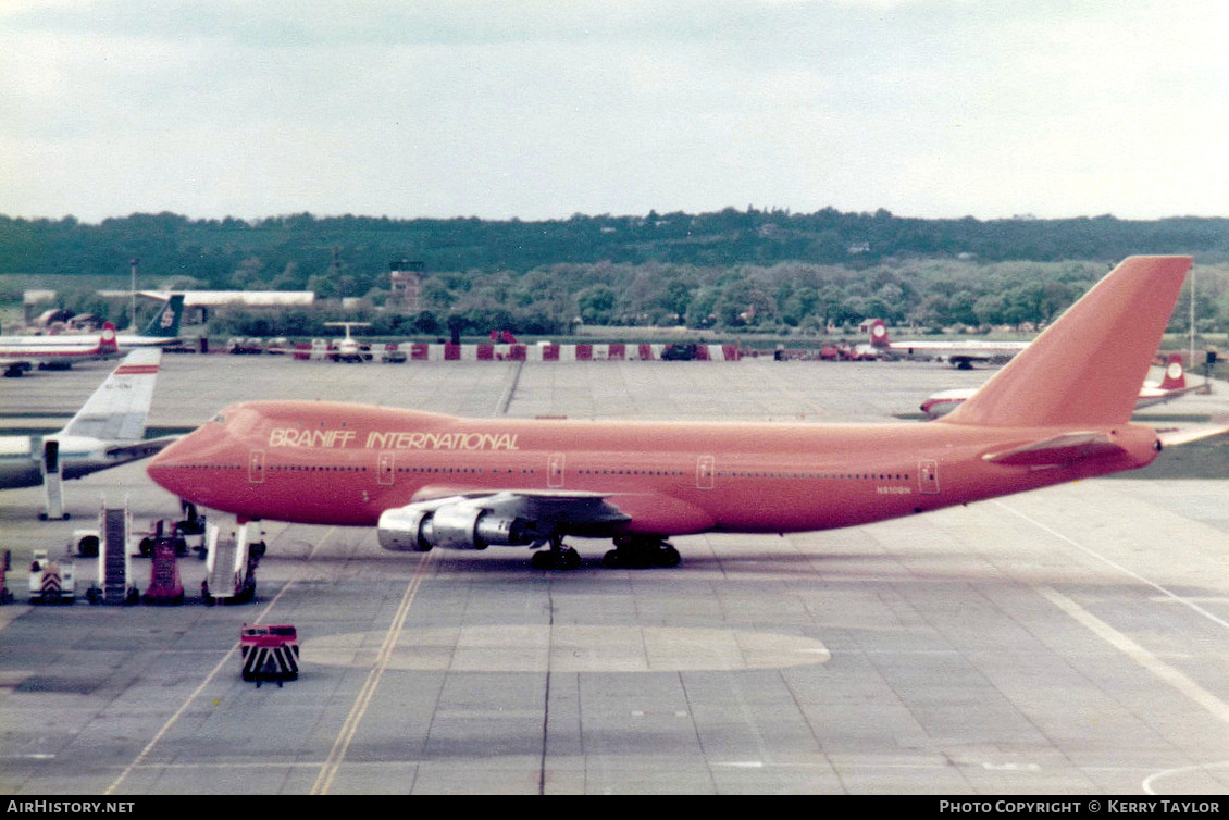 Aircraft Photo of N610BN | Boeing 747-130 | Braniff International Airways | AirHistory.net #639736
