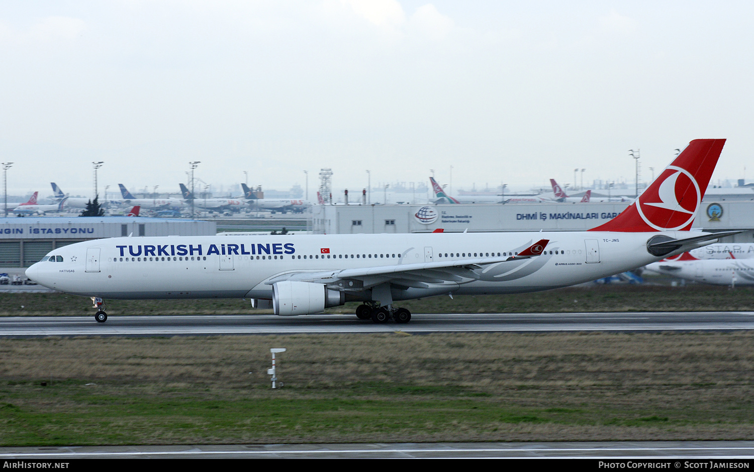 Aircraft Photo of TC-JNS | Airbus A330-303 | Turkish Airlines | AirHistory.net #639739